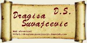 Dragiša Suvajčević vizit kartica